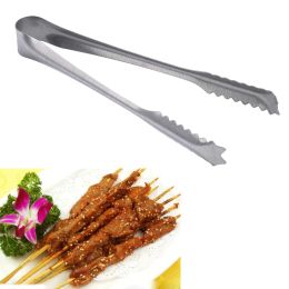 Accessories Stainless Steel BBQ Tongs Meat Food Clip Barbecue Tools Grill Baking Salad Steak Vegetable Pasta Kitchen Accessories