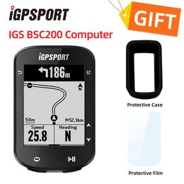 IGPSPORT BSC200 Bicycle Computer Outdoor Riding Odometer Speed Sensor IGS BSC200 Bike Smart Speedometer Ant Gps For Traval 240507