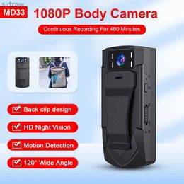 Mini Cameras MD33 1080P Human Camera Mini Camera HD Night Vision Air Sports Intelligent DV Voice Camera Mini Video Recorder WX