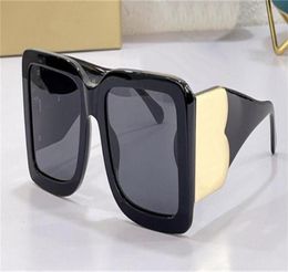 New fashion design sunglasses 4312 square plate frame big B hollow temple classic and generous shape popular style uv400 protectio2581494