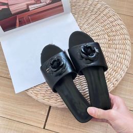 Designer Sandals Summer hot beach shoe women Small fragrant leather thick soled shoes women wear open toe fashion in summer best quality package freight 5.7 03