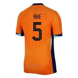 Mens tracksuit Netherlands MEMPHIS European Holland Soccer shirt Euro Cup Dutch National Team Football Shirt Men Kids Kit Home Away XAVI GAKPO Futbol Uniform