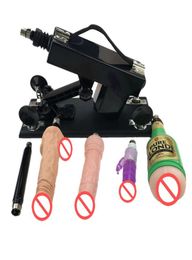 Automatic Sex Machine Gun Set for Men and Women love Machine with Male Masturbation Cup and Big Dildo Attachment Sex Toy for Love 4367665