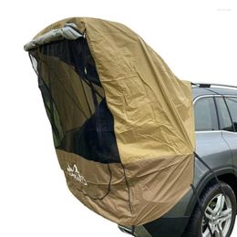 Tents And Shelters SUV Trunk Tent Shade Awning Car Camping Waterproof Road Trip Sun Shelter For Travel