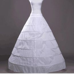 6 Hoops Bridal Wedding Petticoat Marriage Gauze Skirt 2019 Crinoline Underskirt Wedding Accessories Jupon Mariage CPA206 2146