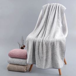 Towels thickening High quality bamboo charcoal coral velvet Fibre bath towel adult quickdrying soft absorbent hotel beauty salon towel