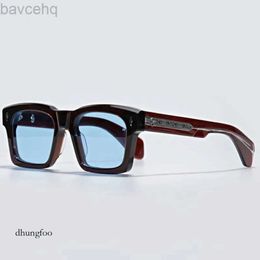 Occhiali da sole jmm kaine acetato quadrati occhiali da sole da sole di alta qualità stilista occhiali UV400 vetri fatti a mano all'aperto LDD240313 5705 9273