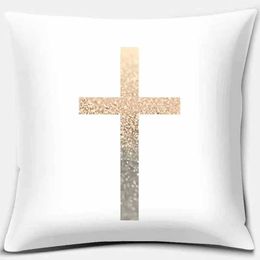 Cushion/Decorative 3D printing polyester square cushion cover car sofa office chaircase simple home decoration ornaments