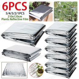 Tents 16PCS Garden Wall Mylar Film Covering Sheet Hydroponic Highly Reflective Indoor Greenhouse Planting Accessories Special