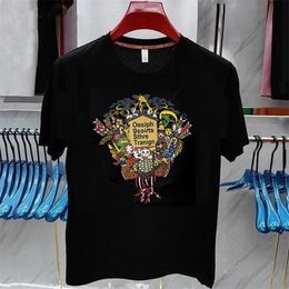 2024 New Style Luxury Designer Brand Tees T Shirts Top Quality Pure Cotton Short Sleeve TShirt Simple Letter Summer Casual Men Clothing Size M-4XL