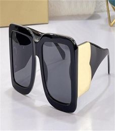 New fashion design sunglasses 4312 square plate frame big B hollow temple classic and generous shape popular style uv400 protectio1329985