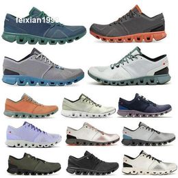 Cloud X Trainer Running Shoes Mens Women Sneaker 3 1 One Clouds OC Cloudy X3 X1 Storm Blue Tide Shift Denim Eclipse Run Outdoor Size 36 - 46 Free Ship