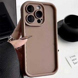 Cell Phone Cases Silicon Phone Case For Oppo Realme C55 Fundas Realme C53 C51 C35 C30 C25 C21Y C21 C20 C11 C17 C15 C2 5 5i 5s Shockproof Covers