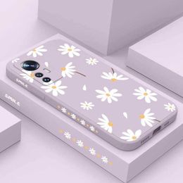 Cell Phone Cases Plain Daisies Phone Case For Mi 13 12 11 Ultra 10 9 12T 11T 10T 9T Pro Lite Poco F5 F4 X4 M4 F3 X3 M3 Pro 5G GT Cover