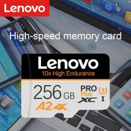 Adapter Lenovo Micro Memory SD Cards 512GB 256GB Micro TF/SD Card 1TB Memory Card 2TB High Speed Adapter Drone/Camera/Dash Cam/tablet
