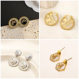 Black Vintage Boutique Stud Earrings Spring New Rose Gold Plated Clip Earrings Birthday Gift High Quality Stainless Steel No Change Colour High Quality Earrings