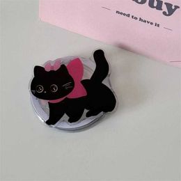 Cell Phone Mounts Holders Korea Cute CartoonPink Cat Magnetic Holder Grip Tok Griptok Phone Stand Holder Support For iPhone For Pad Magsafe Smart Tok