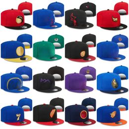 Unisex Adult Snapbacks hats Adjustable hat Designer Baseball Flat sun hat All Team Logo unisex Embroidery Football Caps Outdoor Sports flex Hip Hop Beanies Mesh cap