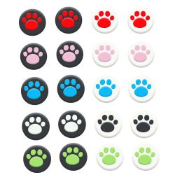 Houses Cat Paw Thumb Stick Grip Cap Joystick Cover Case For Sony PS5 PS4 PS3 Slim Xbox 360/One Series X/S Elite Switch Pro Thumbstick