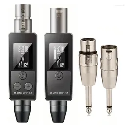 Microphones Wireless Microphone Transmitter Receiver Is Plugged Into The System Suitable For 48V Condenser