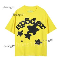 Sp5ders T Shirt Men T Shirt Designer Spiders T Shirt Mans Women Quality Foaming Printing Spider Web Y2k Top Tees Pattern Tshirt Fashion 5555 3755