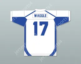 CUSTOM ANY Name Number Mens Youth/Kids Jaylen Waddle 17 Episcopal High School Knights White Football Jersey 4 Stitched S-6XL
