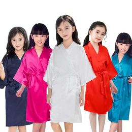 Pajamas Girls Dress Childrens Pure Silk Dress Childrens Bathroom Pajamas Bathroom Night Lights Wedding Spa Party BirthdayL2405