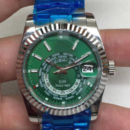 Designer Watch reloj watches AAA Automatic Mechanical Watch Lao Jia Tai Space New Green Fully Automatic Mechanical Watch Mechanical Watch H