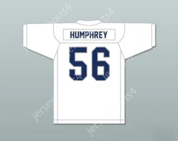 CUSTOM ANY Name Number Mens Youth/Kids Creed Humphrey 56 Shawnee High School White Football Jersey 2 Stitched S-6XL
