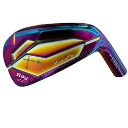 Clubs Golf head RomaRo Ray CX 520C Golf Irons 4-9 P FORGED Purple Irons Head Set Free Shipping No Shaft