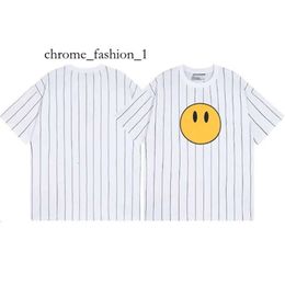 Drawdrew Shirt Mens Designer T Shirt Summer Drawdrew T Shirt Smiley Face Bracelet Graphic Tee Casual Short Sleeved Draw T-Shirt Trend Smiling Shirt Harajuku Tees 457