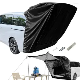 Tents And Shelters Car Travel Tent SUV Trunk Camping Auto Tail Tailgate Awning Canopy Sunshade Hatchback