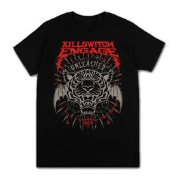 Men's T-Shirts 2024 Heavy Metal T Shirt 100% Cotton Casual Round Neck Short Slve Ts Mens Graphic Clothing Summer Harajuku Strtwear T240506