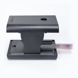 Scanners Film Scanner Mobile Film and Slide Scanner for 35 Negatives and Slides Led Backlight Free App Foldable Novelty Scanner Fun Toys