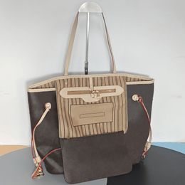 Designer Bags Shoulder Bags Wallet Fashion Totes Leather Messenger Shoulder Handbag Women Bags High Capacity Composite Shopping Bags Old Flower Brown Lattice568