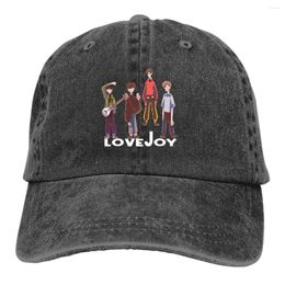 Ball Caps Pure Colour Dad Hats Band Women's Hat Sun Visor Baseball Lovejoy Cartoon Peaked Cap