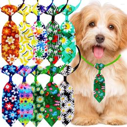 Dog Apparel 10PCS Spring/Summer Adjustable Pet Bowties For Small And Medium-sized Dogs Cats Bow Tie Necktie Beauty Products