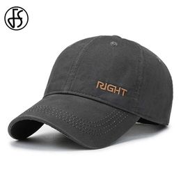 Ball Caps FS 2023 Summer Grey Face Caps For Men Women Brand Baseball Cap Outdoor Sport Golf Hat High Quality Cotton Trucker Hats Bone Y240507