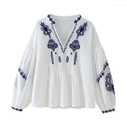 Women's Blouses European And American Style Elegant Blouse For Women Beads Cropped Short Sleeve Clothing Sales Lady