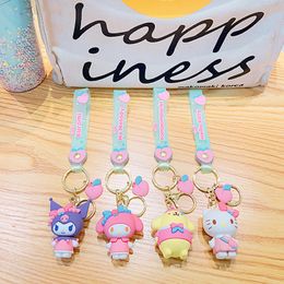 Fashion Cartoon Movie Character Keychain Rubber And Key Ring For Backpack Jewellery Keychain 53004