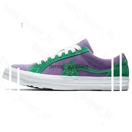 Basketball Shoes Creator Designer Golf Le Fleur One Stars Ox Ttc Canvas Tyler The Trending Mens Platform Trainers Men Woman Causal Sports Sneaker 948