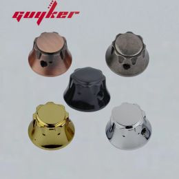 Accessories 3PCS GUYKER Electric Guitar Bass Control Knobs Copper Butterfly style Three Colour options