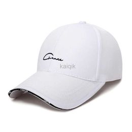 Ball Caps Hat Men and Women Spring and Summer Baseball Hipster Wild Black and White Leisure Travel Sun Protection Cap d240507