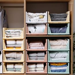 Storage Bags Pull-out Type Closet Shelf Wardrobe Organiser Layered Organisers Of Cabinets And Drawers Clothes