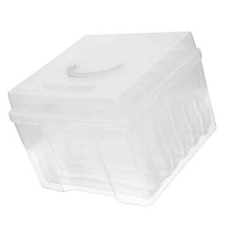 Storage Boxes Bins Craft Containers Photos Holding Case Organiser Plastic Small Item Box Q240506