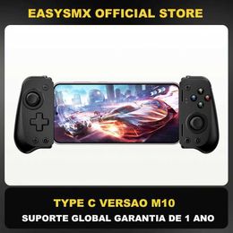 ticks EasySMX M10 Type C Mobile Game Board Controller for iPhone 15 Android Xbox Gaming via Stem with Hall Effect Trigger Joystick J240507