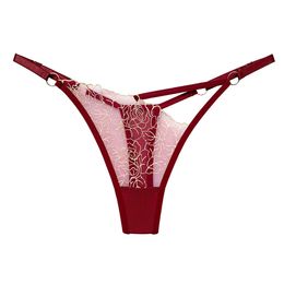 New Fashion Sexy Lady underwear Lace Flower comfortable breathable women G-string triangle short pants lady underwear sexy panties women sexy lingeries