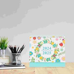 Calendar Desk Calendar Desk Calendar Ornament Stand Up Flip Calendar Decor Office Decor Desktop English Desk Calendar