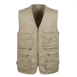 Men's Vests Tops Vest High Quality Mens Replace 3XL-5XL Tank Camera Travellers Comfortable Fashion Activewear Leisure 2024 Classic