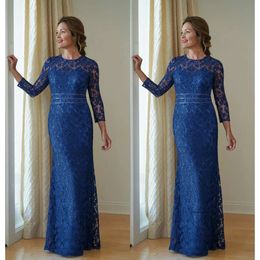Mavi Denizkızı Yasemin Gelin Elbise Motoru Mücevher Boyun Uzun Kollu Aplike Düğün Konuk Elbiseleri Kat Uzunluğu Akşam Elbisesi 0431